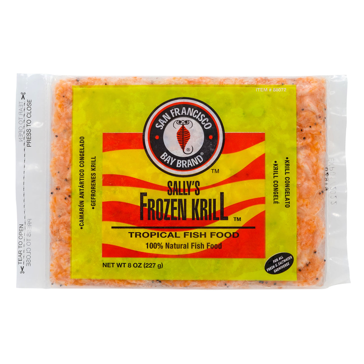 Krill Flat Pack 8oz – Aquarium Specialties PR